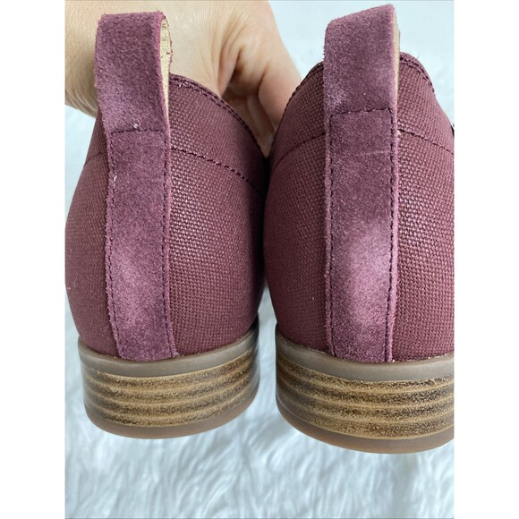 Spenco Orthopedic Suede Shoes Women’s Size US 10B Total Support Foot Wear Wine - Picture 9 of 13